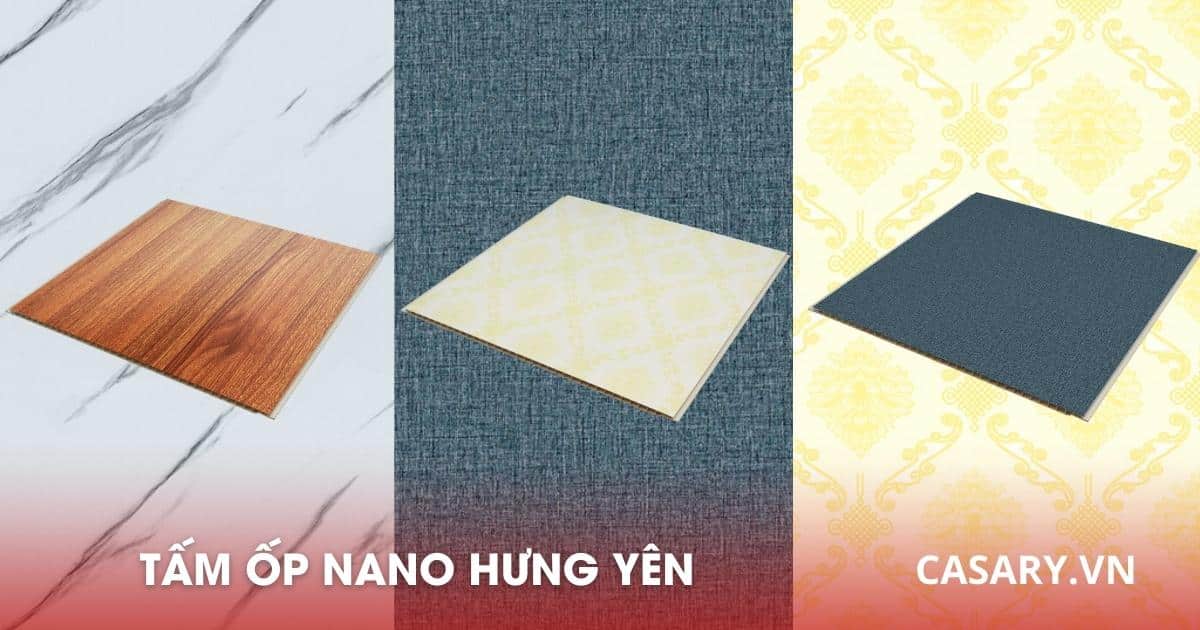 Tìm Nhà phân phối, Đại lý Tấm Ốp Nano Hưng Yên chất lượng 2 Tấm ốp tường Nano PVC Hưng Yên