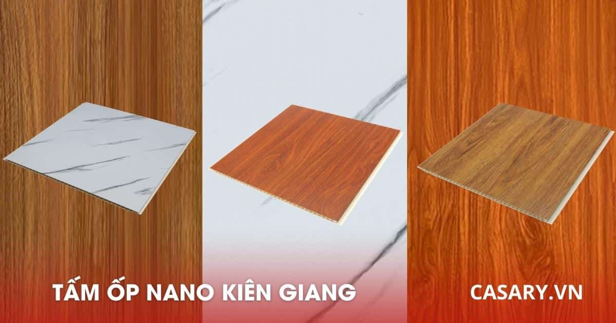 TÌM ĐẠI LÝ, NPP TẤM ỐP NANO KIÊN GIANG - Giá tốt, ưu đãi lớn 1 Tấm nhựa ốp tường Nano Kiên Giang
