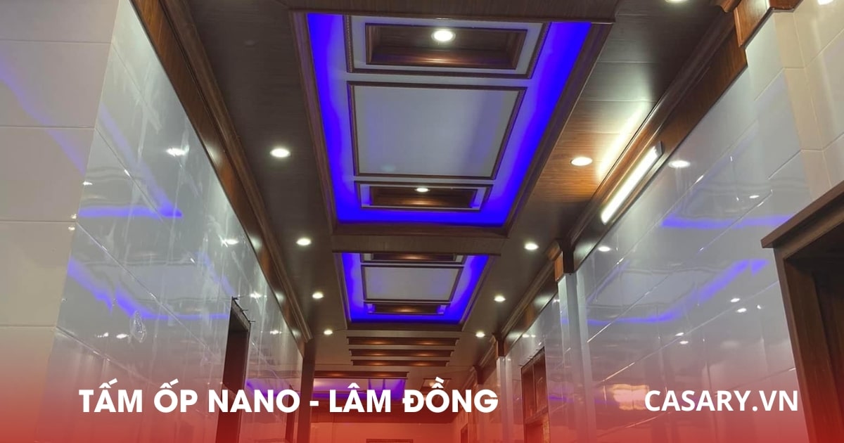 Tấm ốp Nano Lâm Đồng kháng khuẩn, chống ẩm mốc hiệu quả 16 thi cong noi that gia dinh nano lam dong