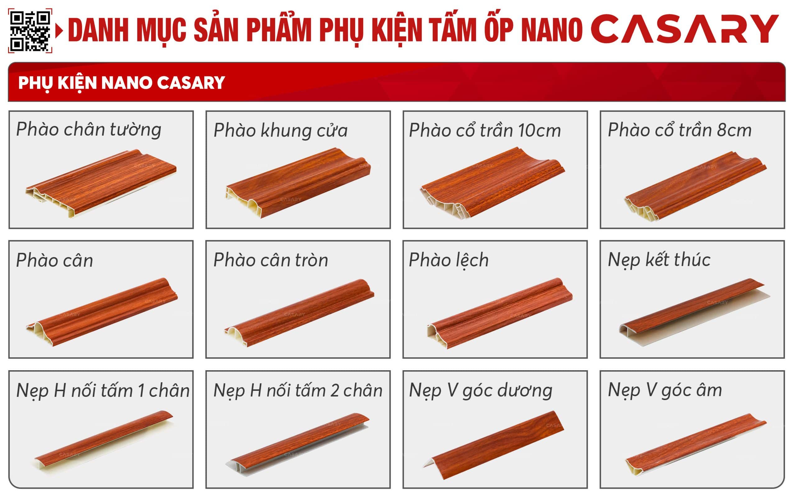 Phào Hèm Cửa 5cm Casary - CS01 5 danh muc phu kien tam op nano 1 scaled
