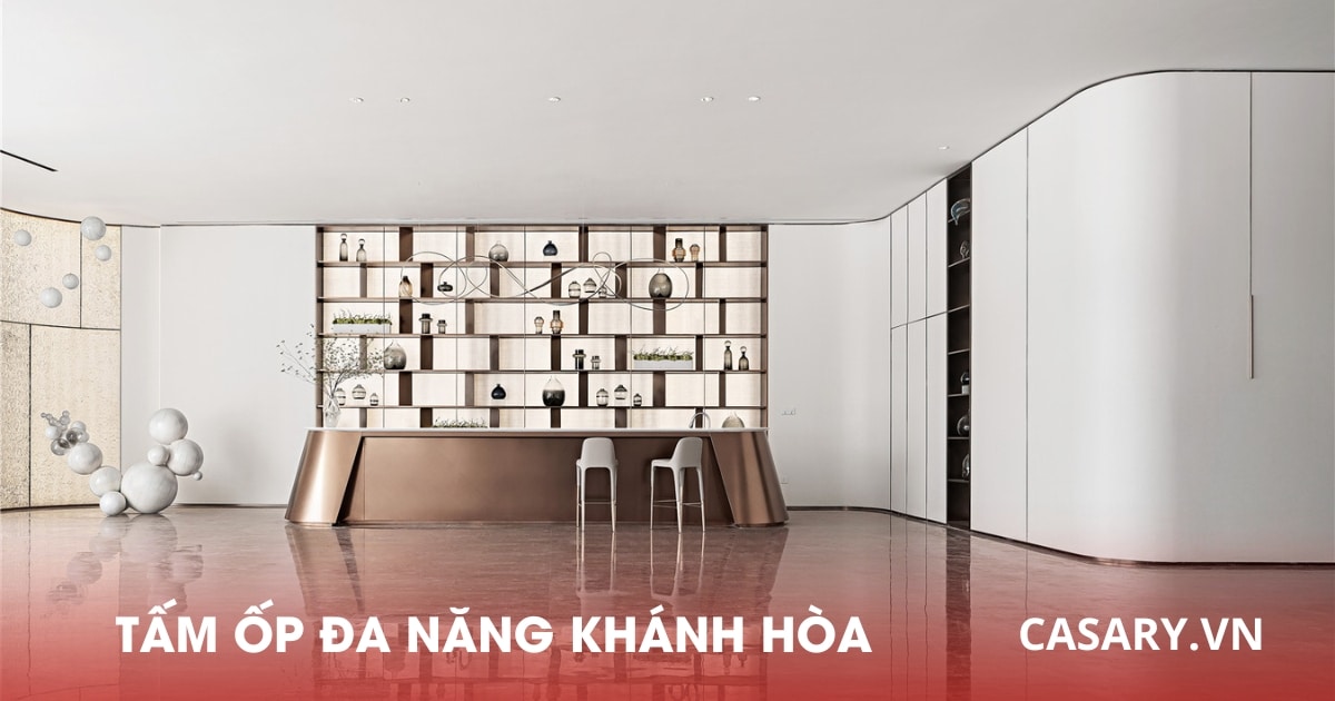 Công trình nội thất tấm ốp Đa Năng Khánh Hòa