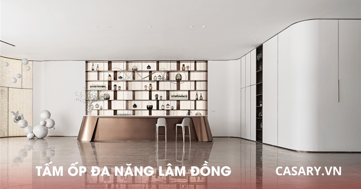 Tấm ốp Đa Năng Lâm Đồng kháng khuẩn, chống ẩm mốc hiệu quả 18 Công trình nội thất tấm ốp Đa Năng Lâm Đồng