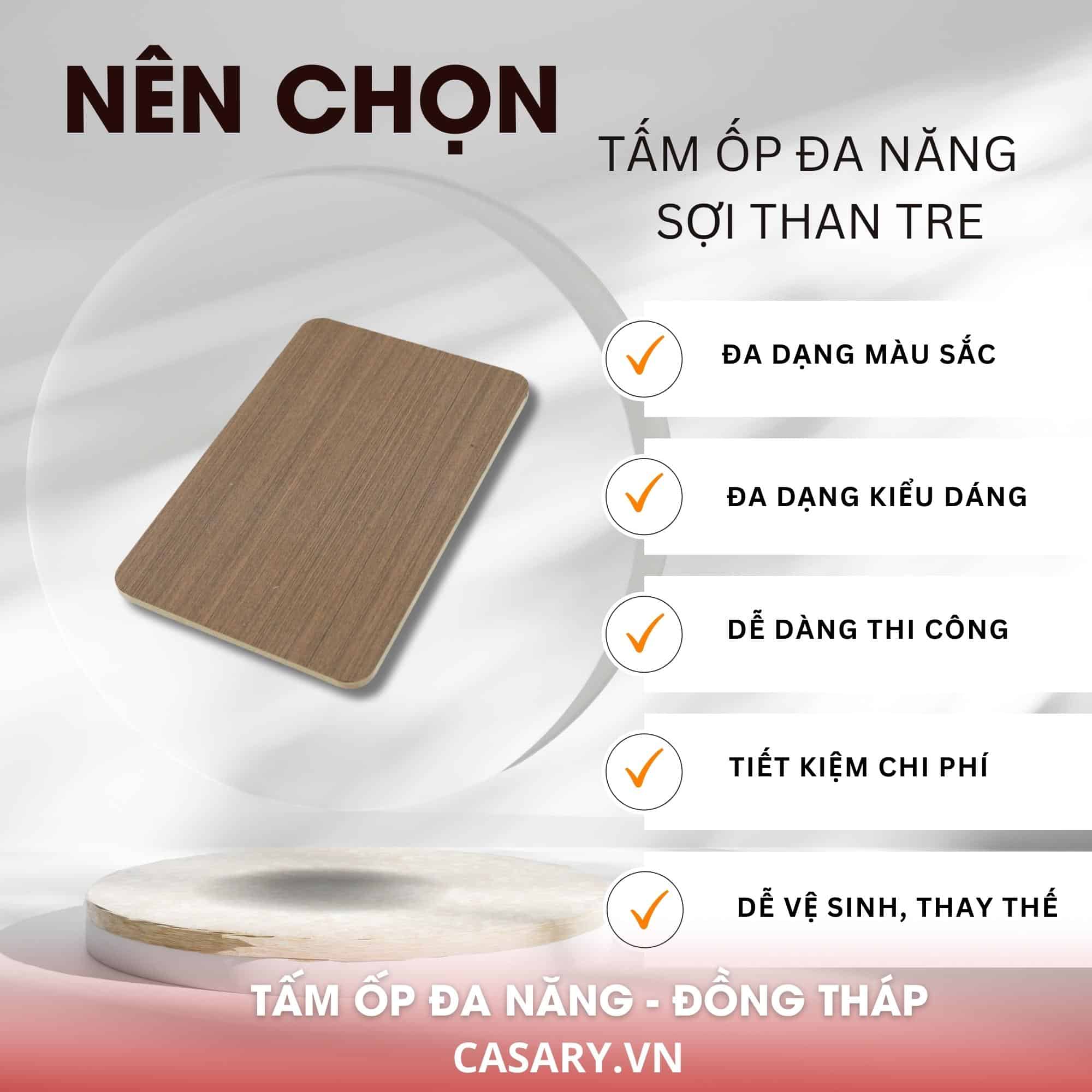 Trang trí không gian sống với tấm ốp đa năng Đồng Tháp cách nhiệt, chống ẩm mốc 13 Lý do nên chọn Tấm ốp Đa Năng Đồng Tháp