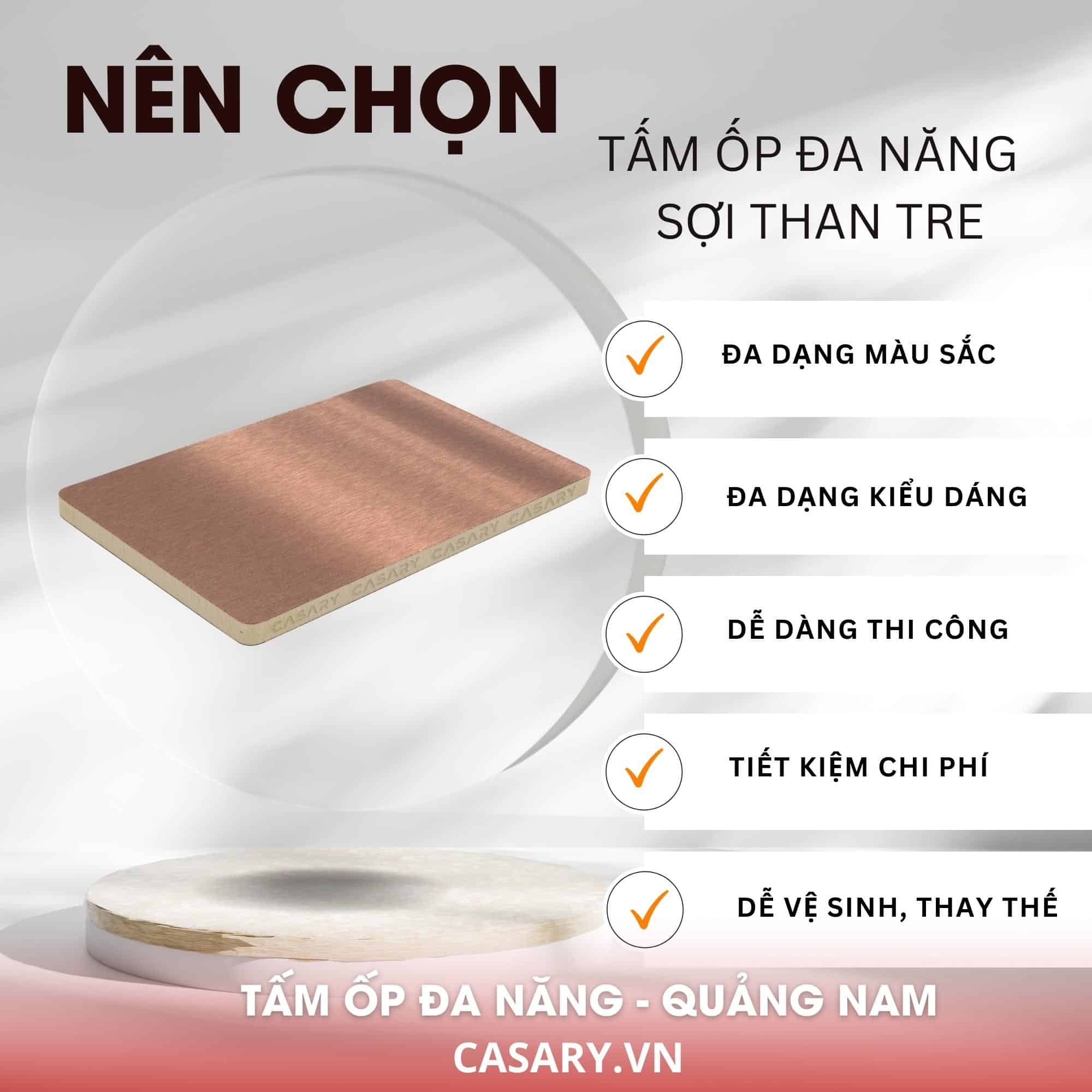 Lý do nên chọn Tấm ốp Đa Năng Quảng Nam
