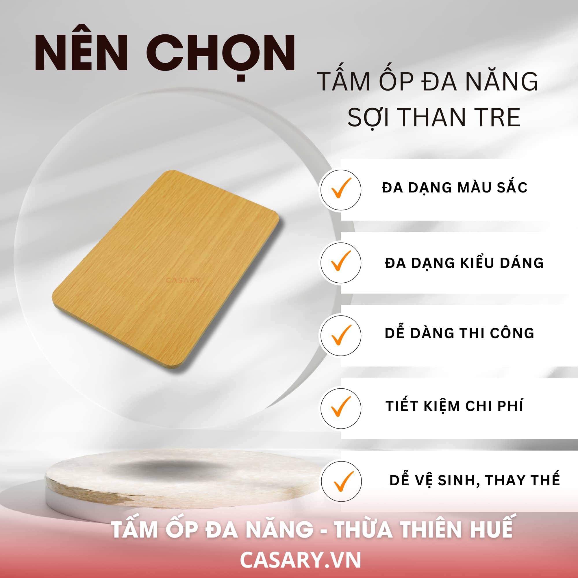 Tấm ốp Đa Năng Thừa Thiên Huế độ bền cao, thi công dễ dàng 13 Lý do nên chọn Tấm ốp Đa Năng Thừa Thiên Huế
