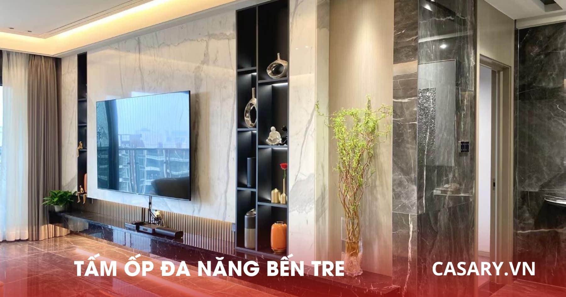 Thiết kế thi công tấm ốp đa năng Bến Tre chất lượng, giá rẻ 9 Tấm ốp Đa năng Bến Tre trang trí nội thất gia đình