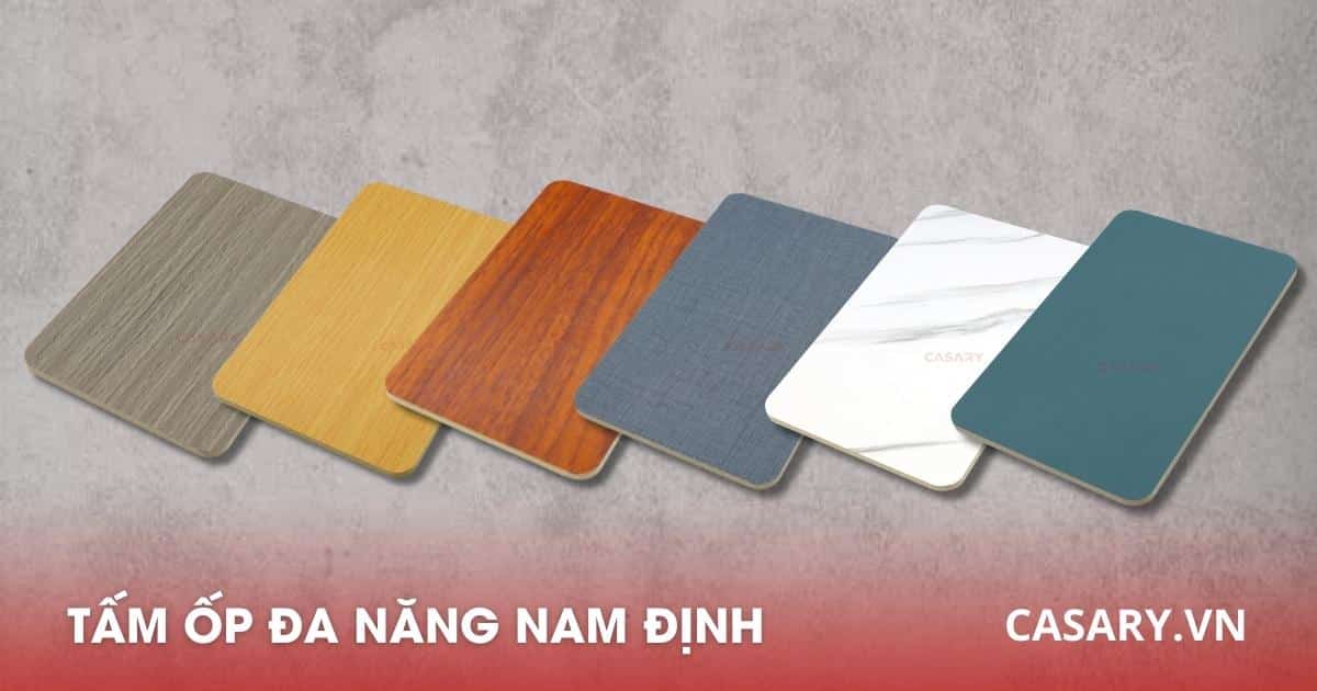 Tấm ốp Đa Năng Nam Định chống ẩm mốc 100% 3 Mẫu tấm ốp Đa Năng Nam Định