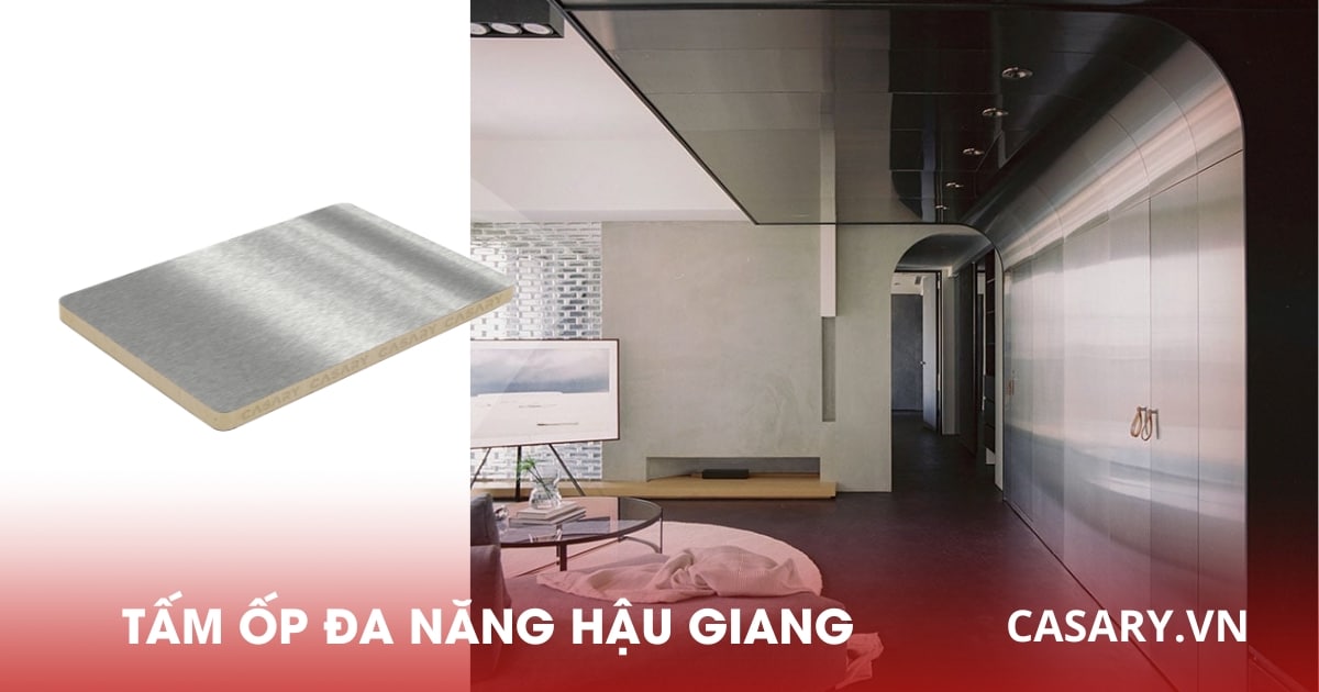 Thiết kế thi công tấm ốp đa năng Hậu Giang hàng chất lượng cao 7 Tấm ốp đa năng phủ film kim loại Hậu Giang