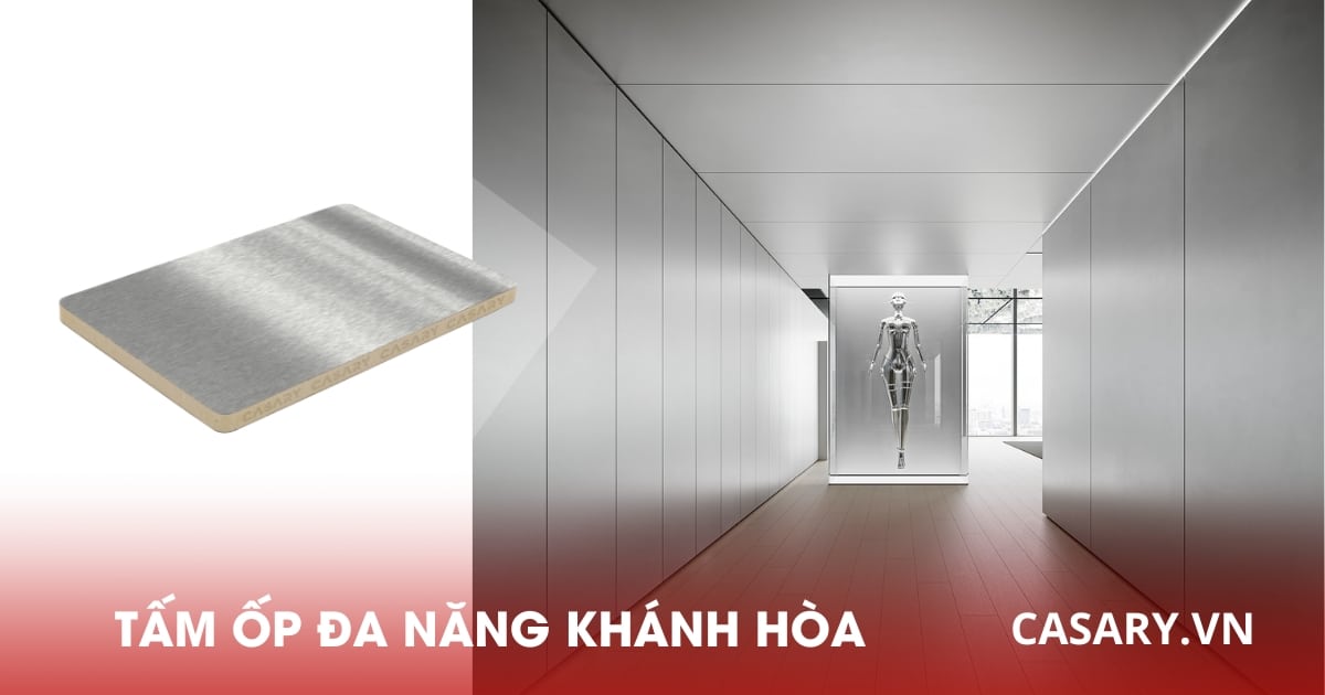 Tấm ốp đa năng phủ film kim loại Khánh Hòa
