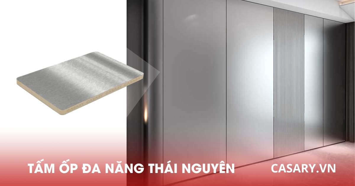 Tấm ốp Đa Năng Thái Nguyên – Vật liệu chống cháy lan, chống mối mọt 7 Tấm ốp đa năng phủ film kim loại Thái Nguyên