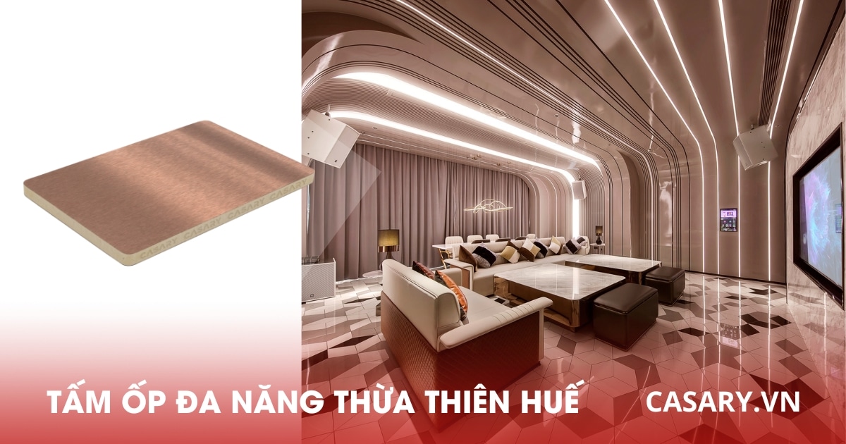 Tấm ốp Đa Năng Thừa Thiên Huế độ bền cao, thi công dễ dàng 7 Tấm ốp đa năng phủ film kim loại Thừa Thiên Huế