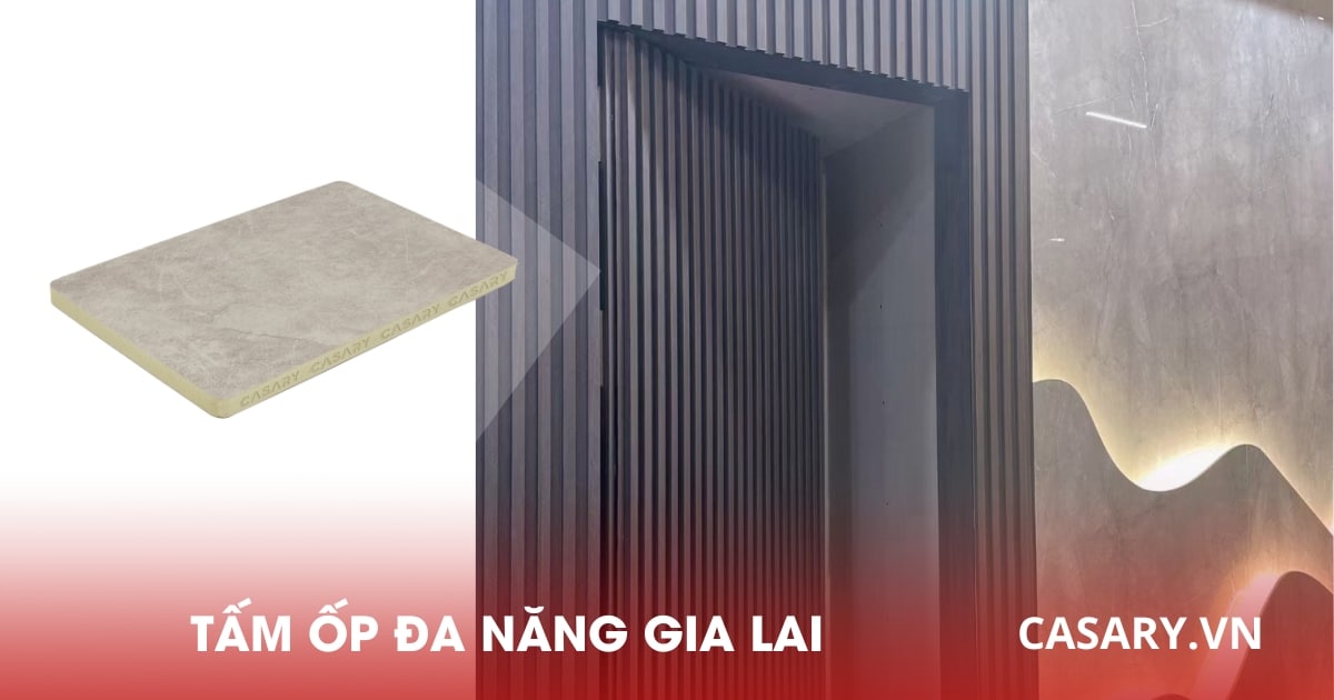 Tấm ốp đa năng Gia Lai hàng tự sản xuất uy tín, giá tốt 4 Tấm ốp đa năng phủ film PVC Gia Lai