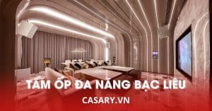 Tấm ốp Đa năng sợi than tre Bạc Liêu