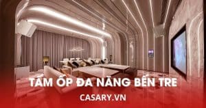 Tấm ốp Đa năng sợi than tre Bến Tre