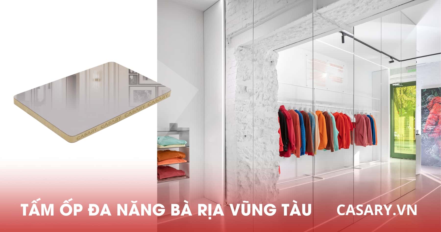 Thi công Tấm ốp đa năng Bà Rịa Vũng Tàu giá cả hợp lý 8 Tấm ốp Đa năng phủ film tráng gương Bà Rịa Vũng Tàu