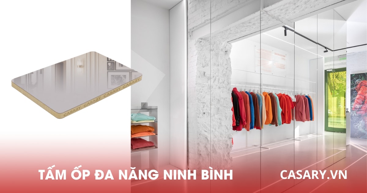 Tìm NPP, Đại lý Tấm ốp Đa Năng Ninh Bình 7 Tấm ốp đa năng tráng gương Ninh Bình