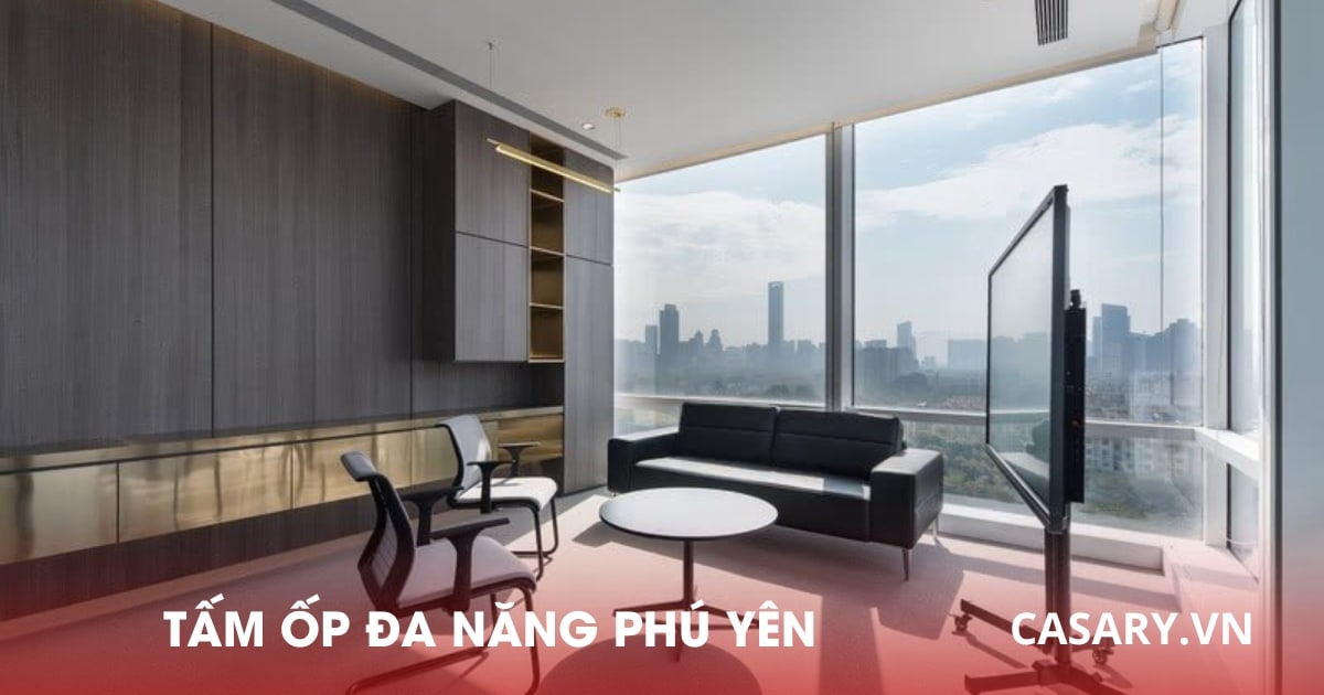 Tổng kho tấm ốp Đa Năng Phú Yên hàng tự sản xuất 9 Thi công nội thất phòng làm việc tấm ốp đa năng Phú Yên