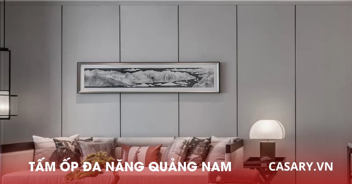 Thi công nội thất tấm ốp đa năng Quảng Nam