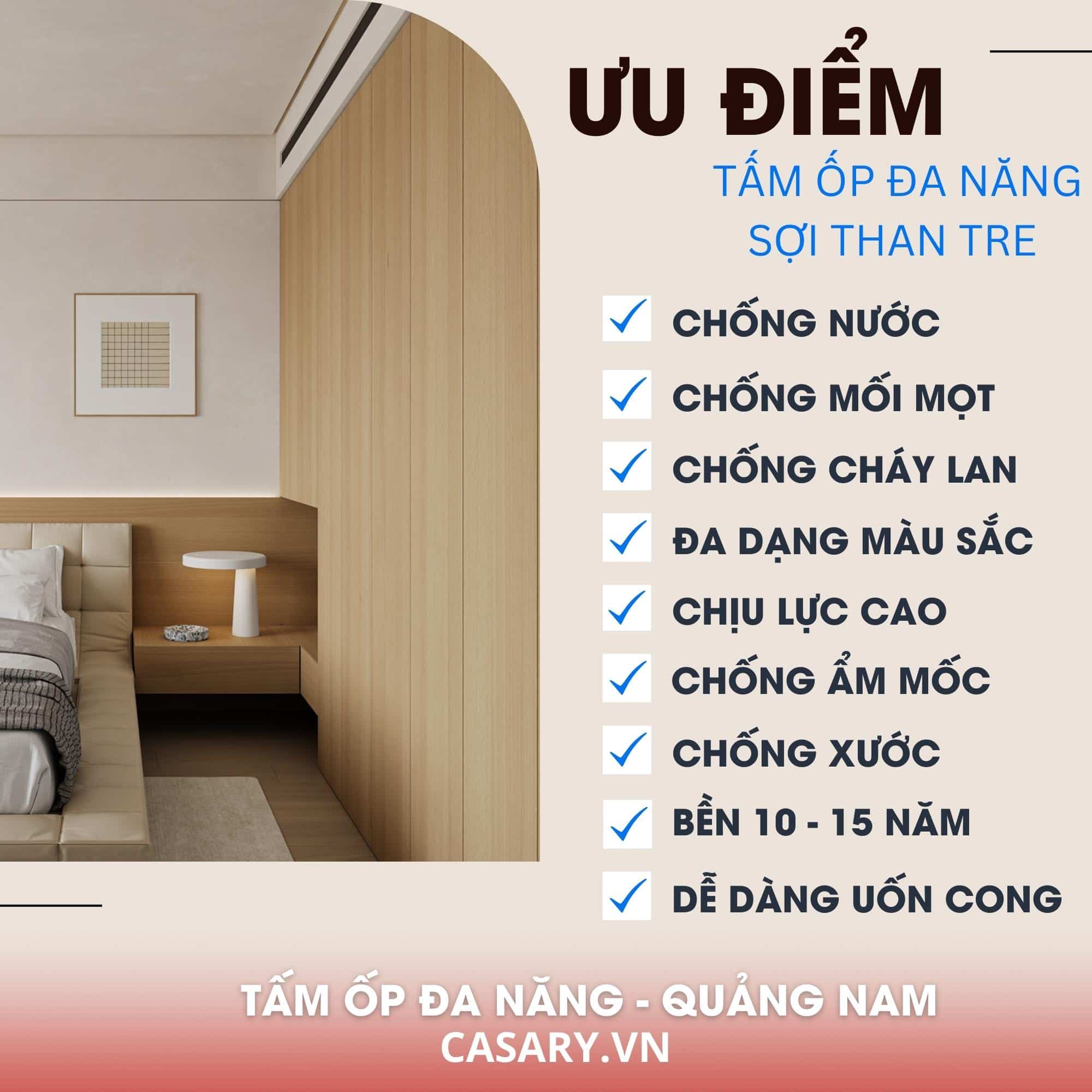 Ưu điểm tấm ốp Đa Năng Quảng Nam