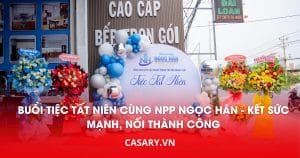 Rộn ràng sắc xuân với buổi tiệc tất niên cùng NPP Ngọc Hân