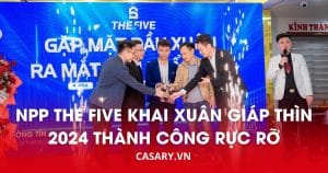 NPP THE FIVE khai xuân Giáp Thìn 2024 thành công rực rỡ