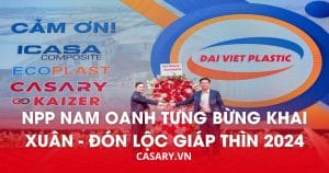NPP Nam Oanh tưng bừng khai xuân - đón lộc Giáp Thìn 2024!!!