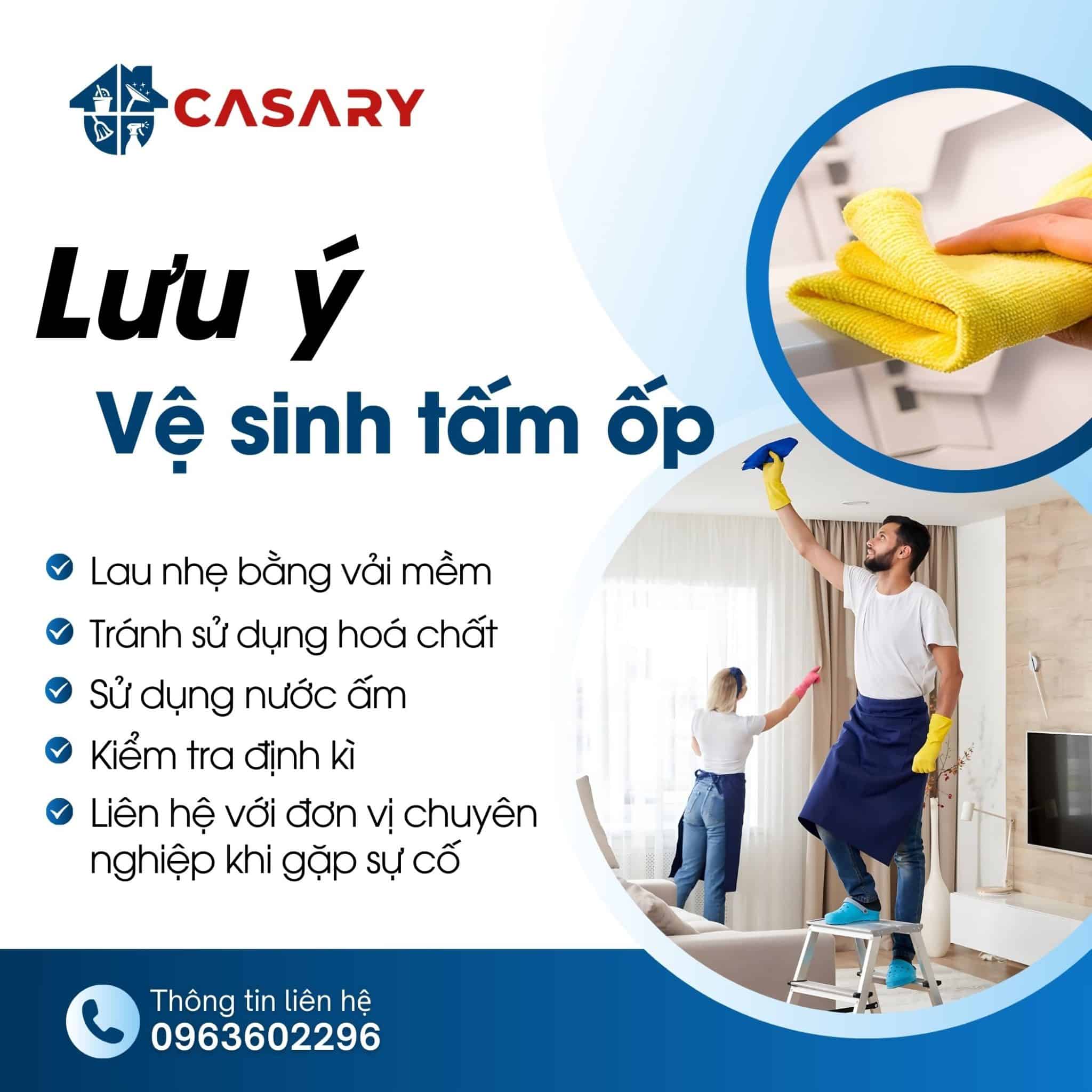 cach ve sinh tam op casary 2