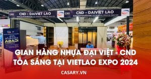 gian hang nhua dai viet can de lai an tuong sau sac tai vietlao expo 2024 2