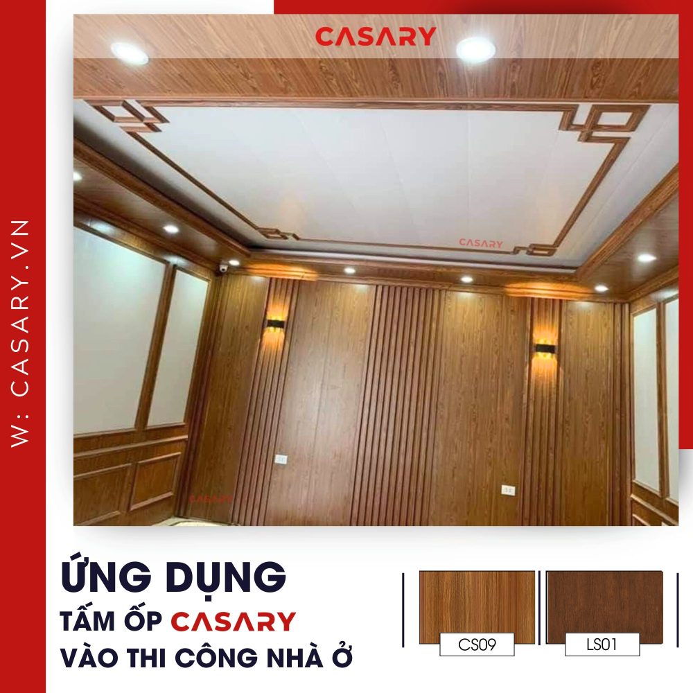 Công Trình Thực Tế Tấm Ốp phòng khách tại Quận Đống Đa