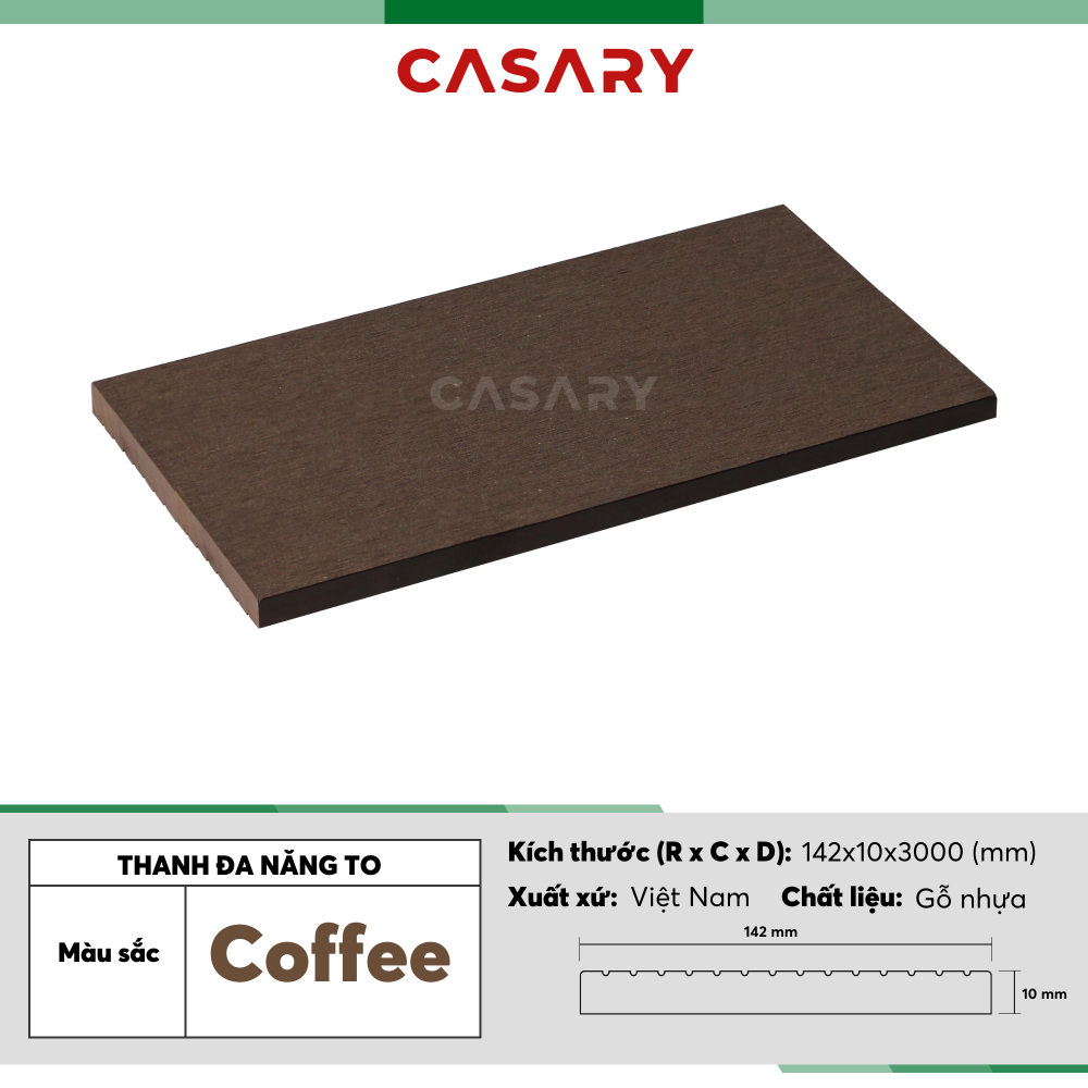 Thanh Đa Năng To Ngoài Trời Casary - E142x10A