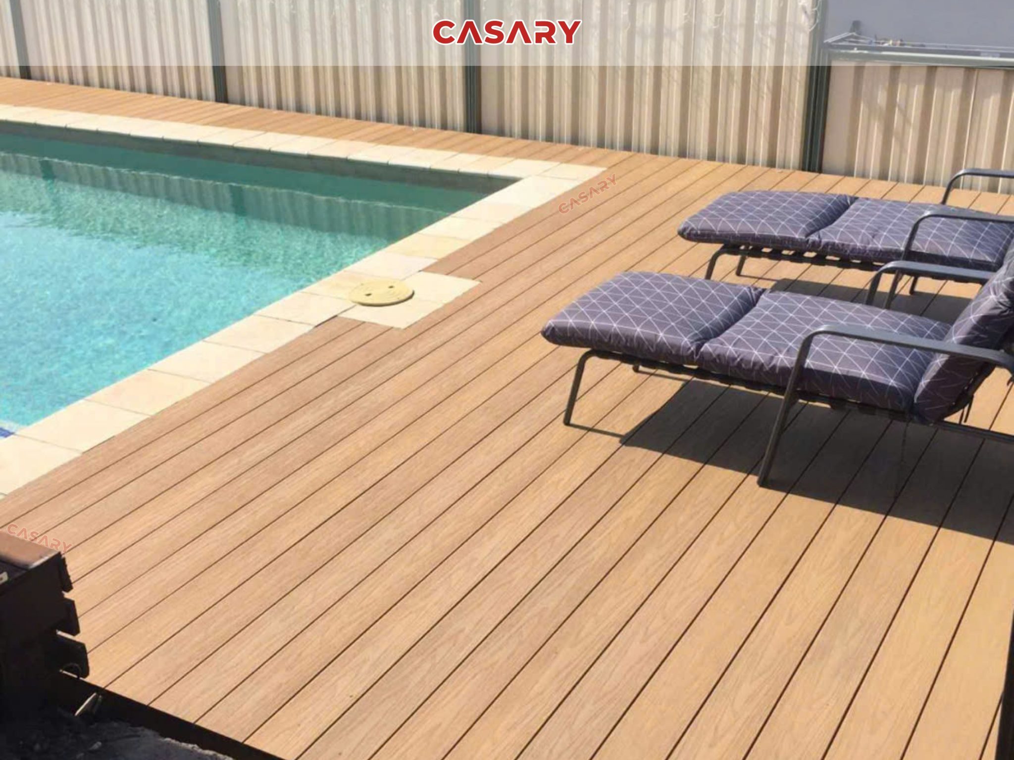 Công trình sàn ngoài trời Casary