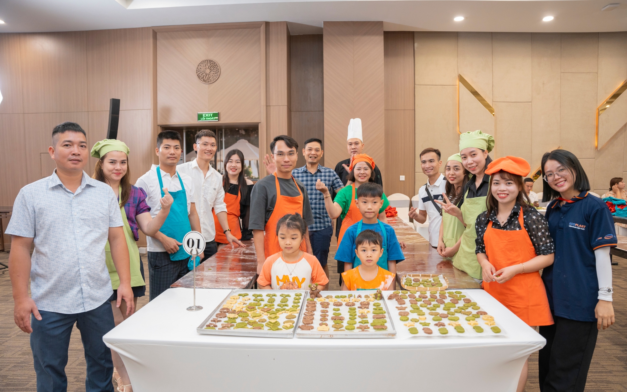 Hành trình 3n2đ Nhựa Đại Việt - Cùng gia đình tạo nên điều ý nghĩa 11 Đội chơi ECOPLAST check-in với thành quả "nghệ thuật" của mình tại Lớp học làm bánh