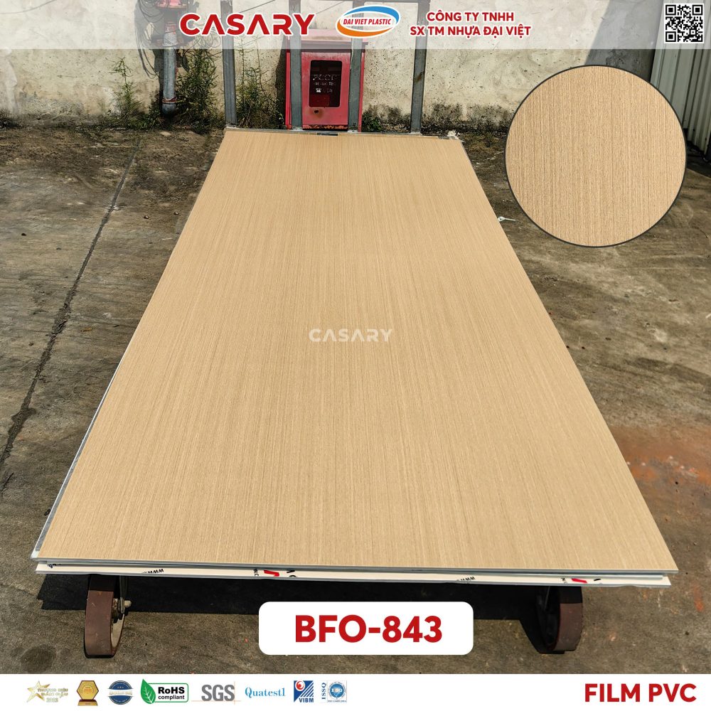 Tấm ốp than tre đa năng Casary BFO 43 Film PVC
