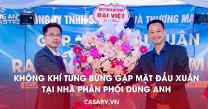 Không khí tưng bừng gặp mặt đầu xuân tại Nhà phân phối Dũng Anh 73 Không khí tưng bừng gặp mặt đầu xuân tại Nhà phân phối Dũng Anh
