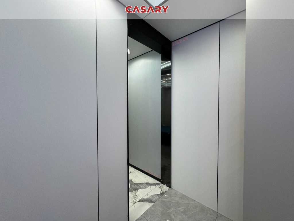 Tấm ốp than tre Casary màu PET-S601 18 Công trình thực tế tấm ốp than tre Casary