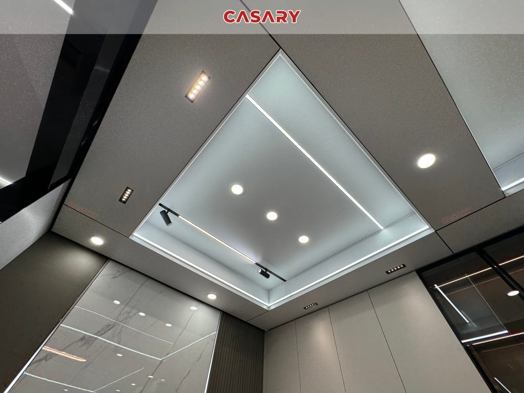 Tấm ốp than tre Casary màu PET-S601 19 Công trình thực tế tấm ốp than tre Casary