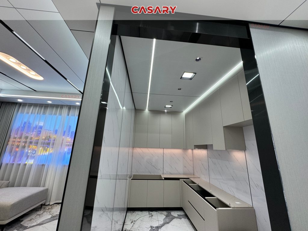 Tấm ốp than tre Casary màu PET-S602 17 Công trình thực tế tấm ốp than tre Casary