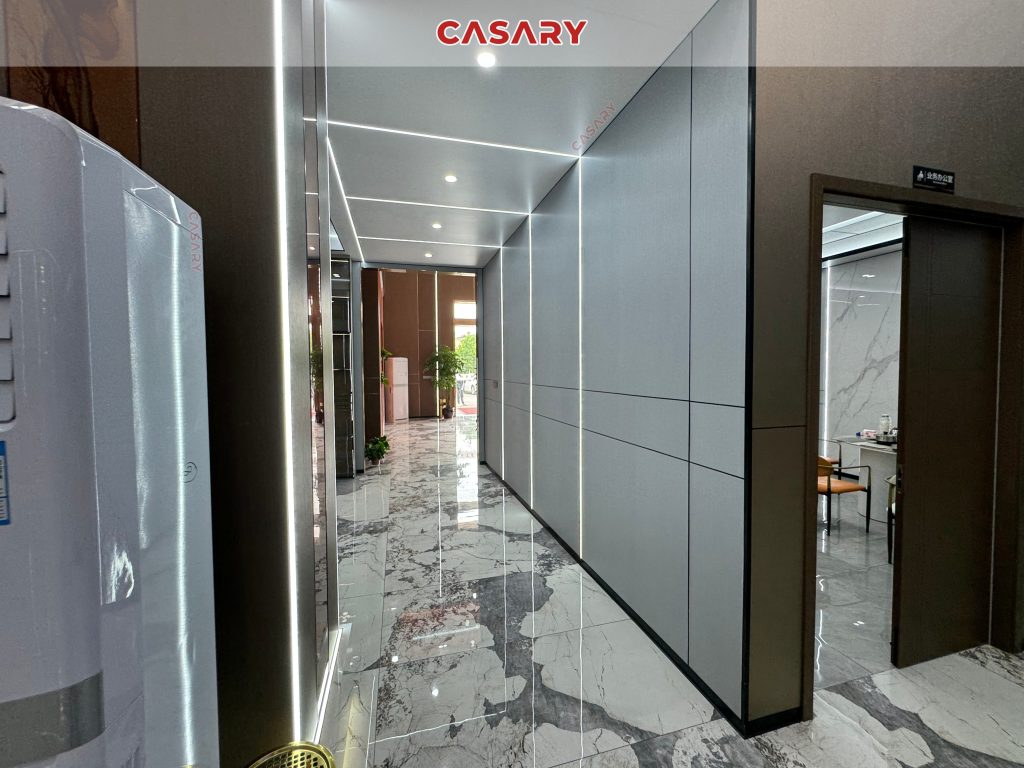 Tấm ốp than tre Casary màu PET-S603 18 Công trình thực tế tấm ốp than tre Casary