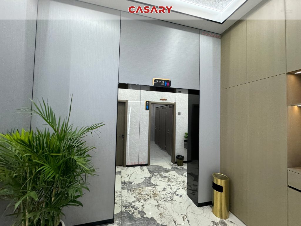 Tấm ốp than tre Casary màu PET-S603 19 Công trình thực tế tấm ốp than tre Casary