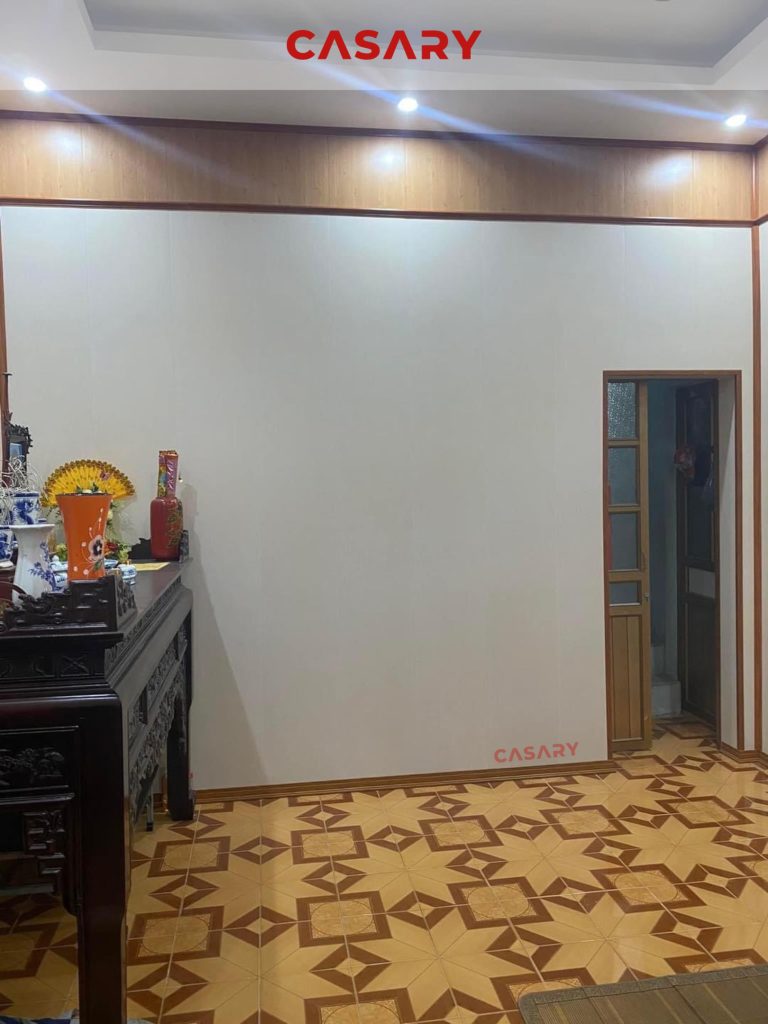 Tấm ốp than tre Casary màu B253 17 Công trình thực tế tấm ốp than tre Casary