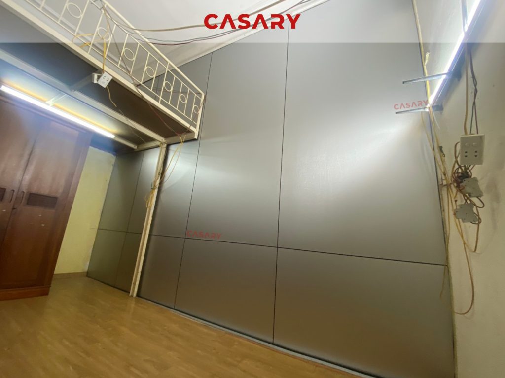Tấm ốp than tre Casary màu B251 17 Công trình thực tế tấm ốp than tre Casary