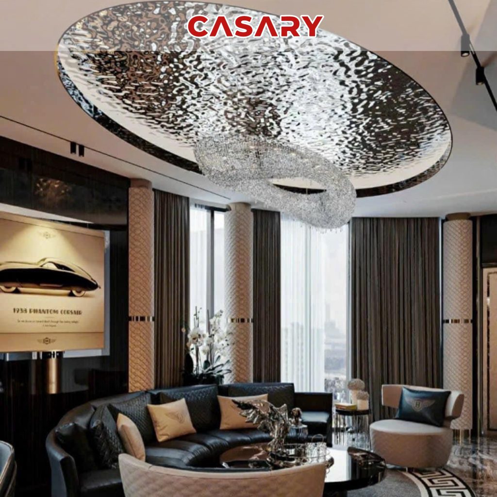Tấm ốp than tre Casary màu B255 18 Công trình thực tế tấm ốp than tre Casary