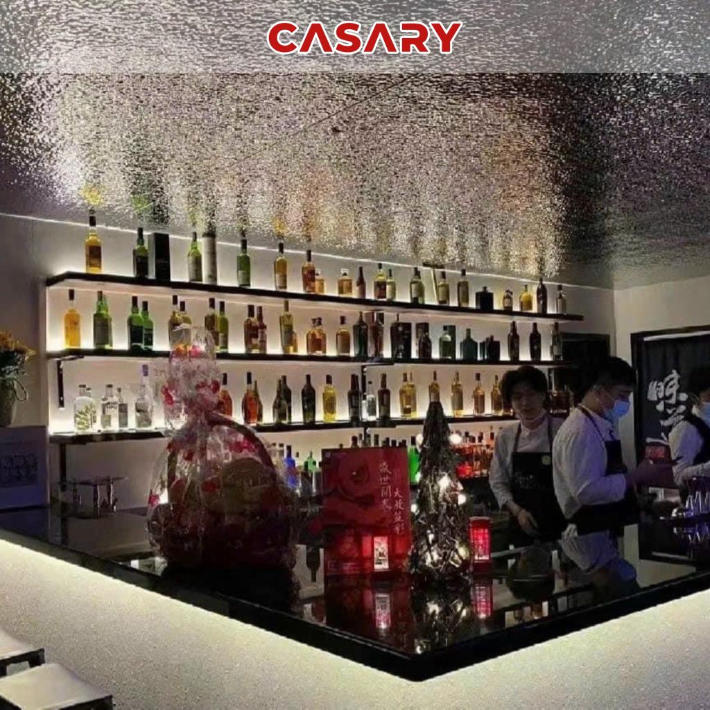 Tấm ốp than tre Casary màu B255 17 Công trình thực tế tấm ốp than tre Casary