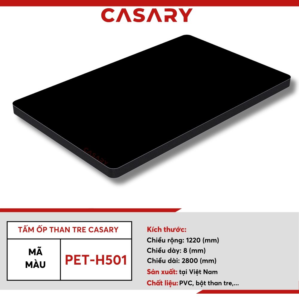 Tấm ốp than tre Casary màu PET-H501