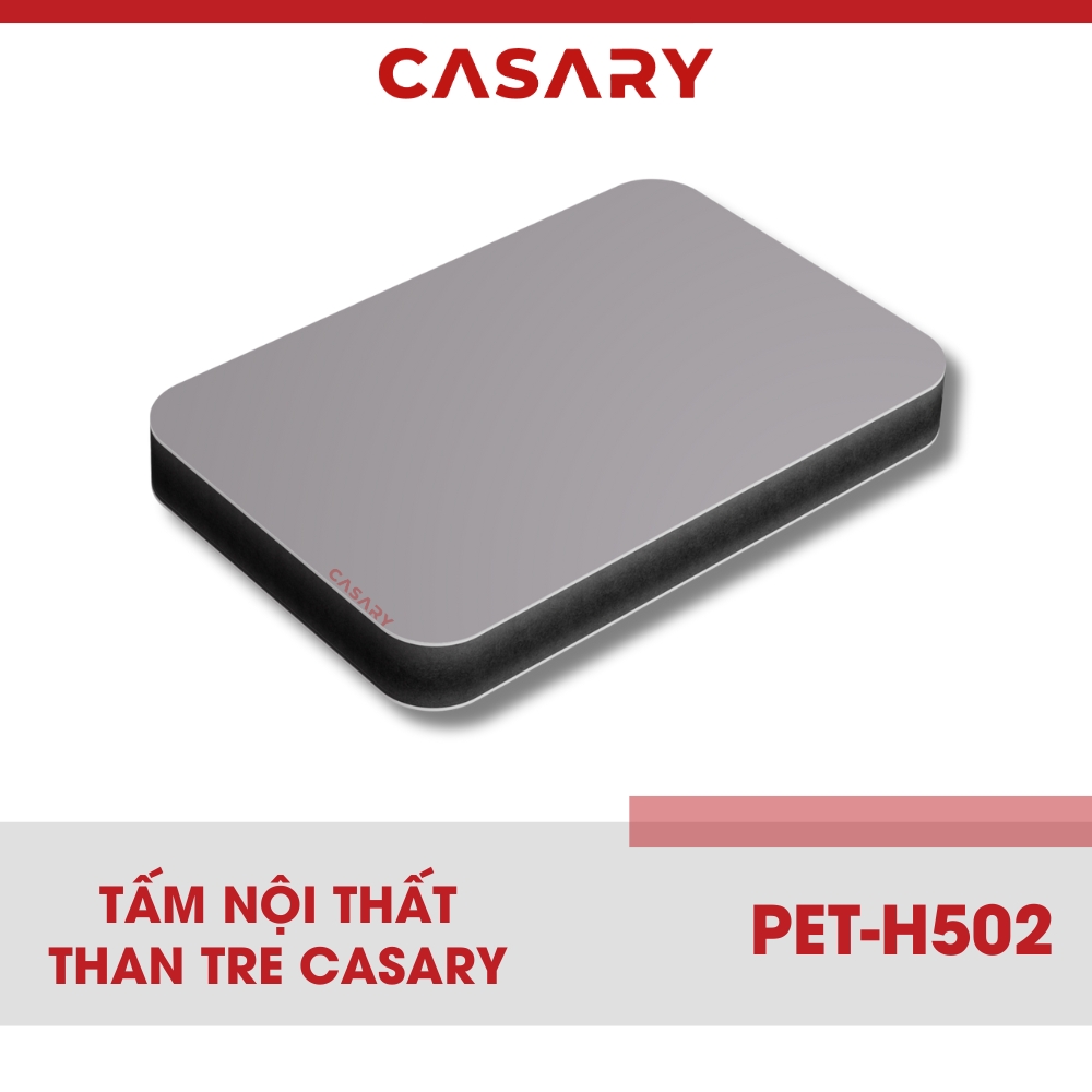 Tấm nội thất than tre Casary màu PET-H502