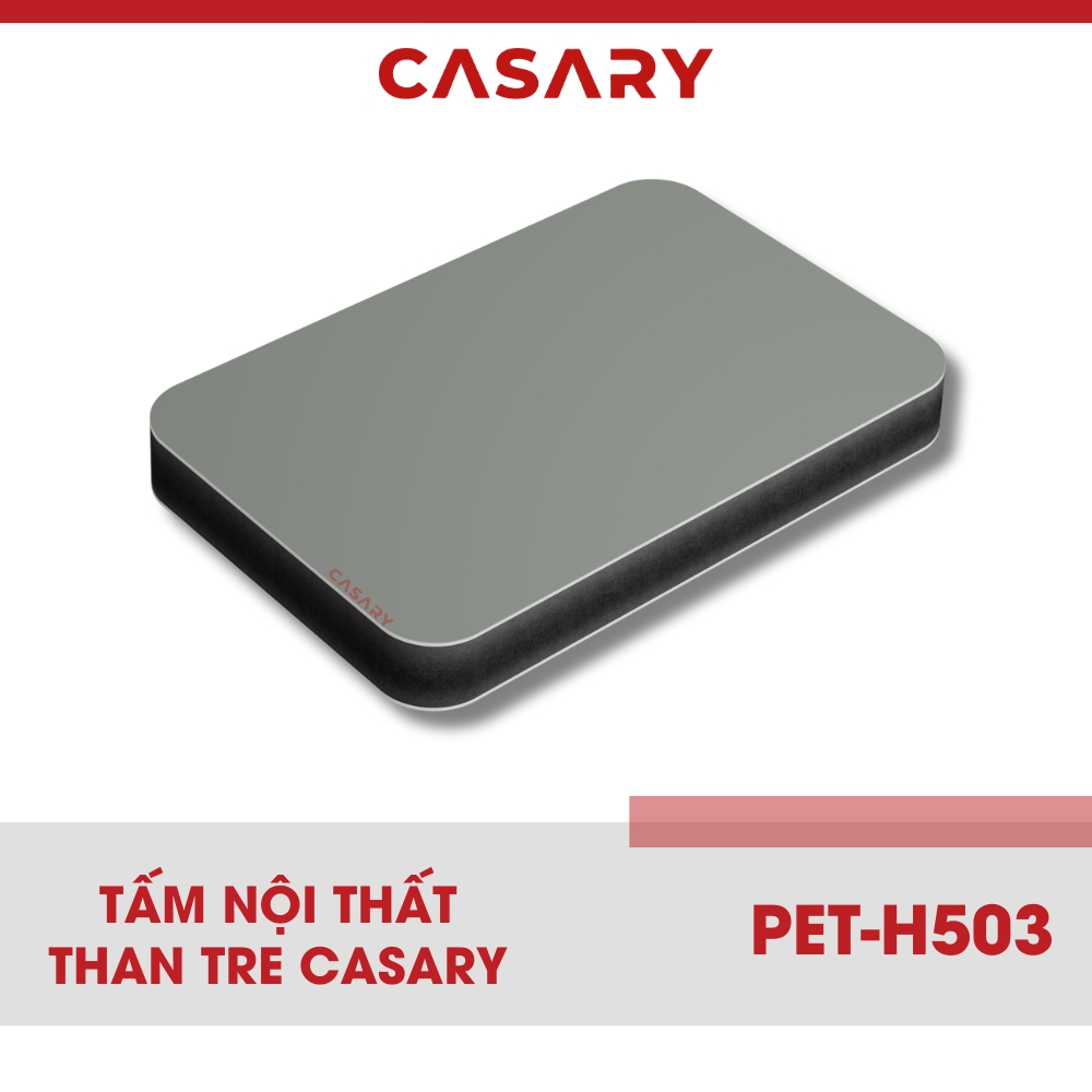 Tấm nội thất than tre Casary màu PET-H503