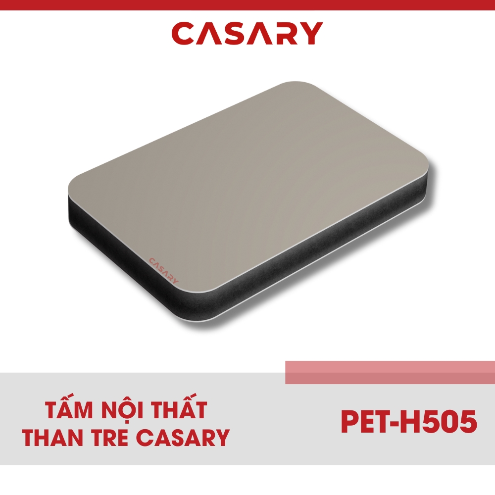 Tấm nội thất than tre Casary màu PET-H505