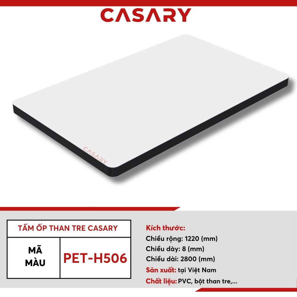 Tấm ốp than tre Casary màu PET-H506