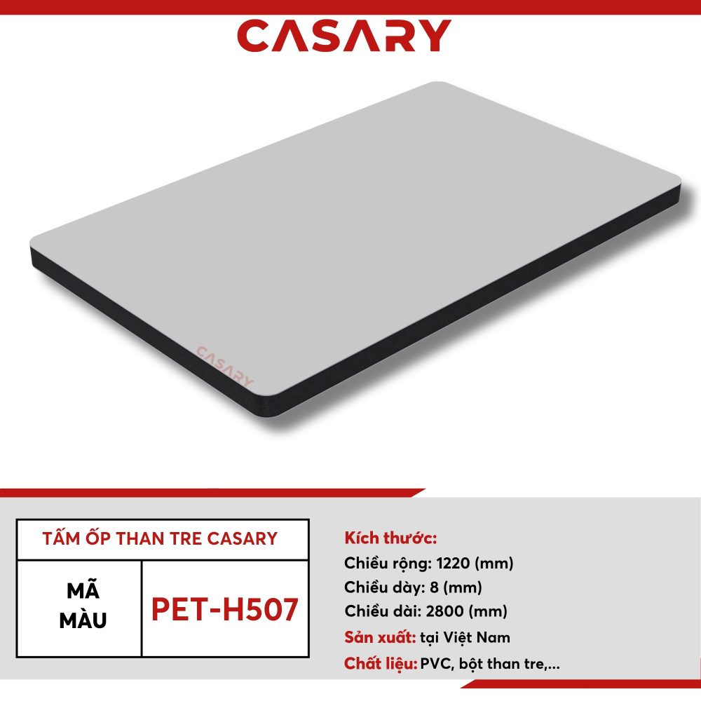 Tấm ốp than tre Casary màu PET-H507