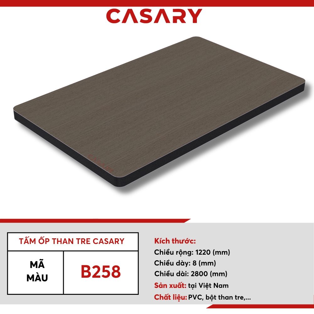 Tấm ốp than tre Casary màu B258